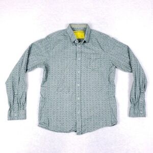 Descendant of Thieves Micro Print Button Down Medium Grey